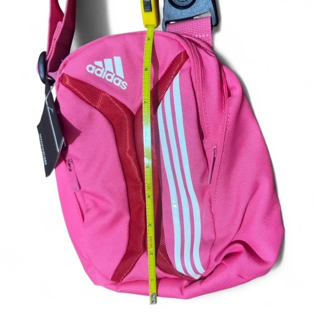 Adidas Pink and Red Crossbody Bag - Picture 3 of 6
